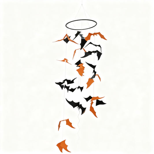 Halloween Bat Paper Hanging Mobile Ornaments