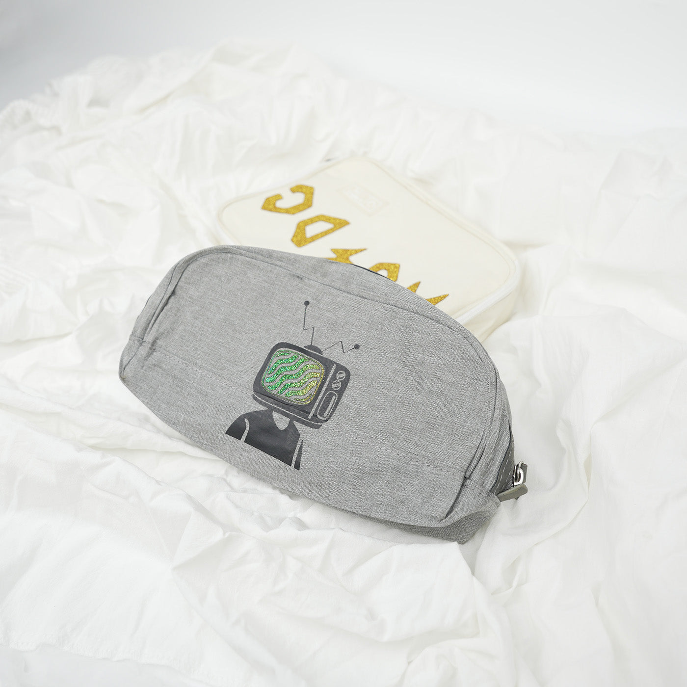 TV Character Pencil Bag Vinyl Pattern