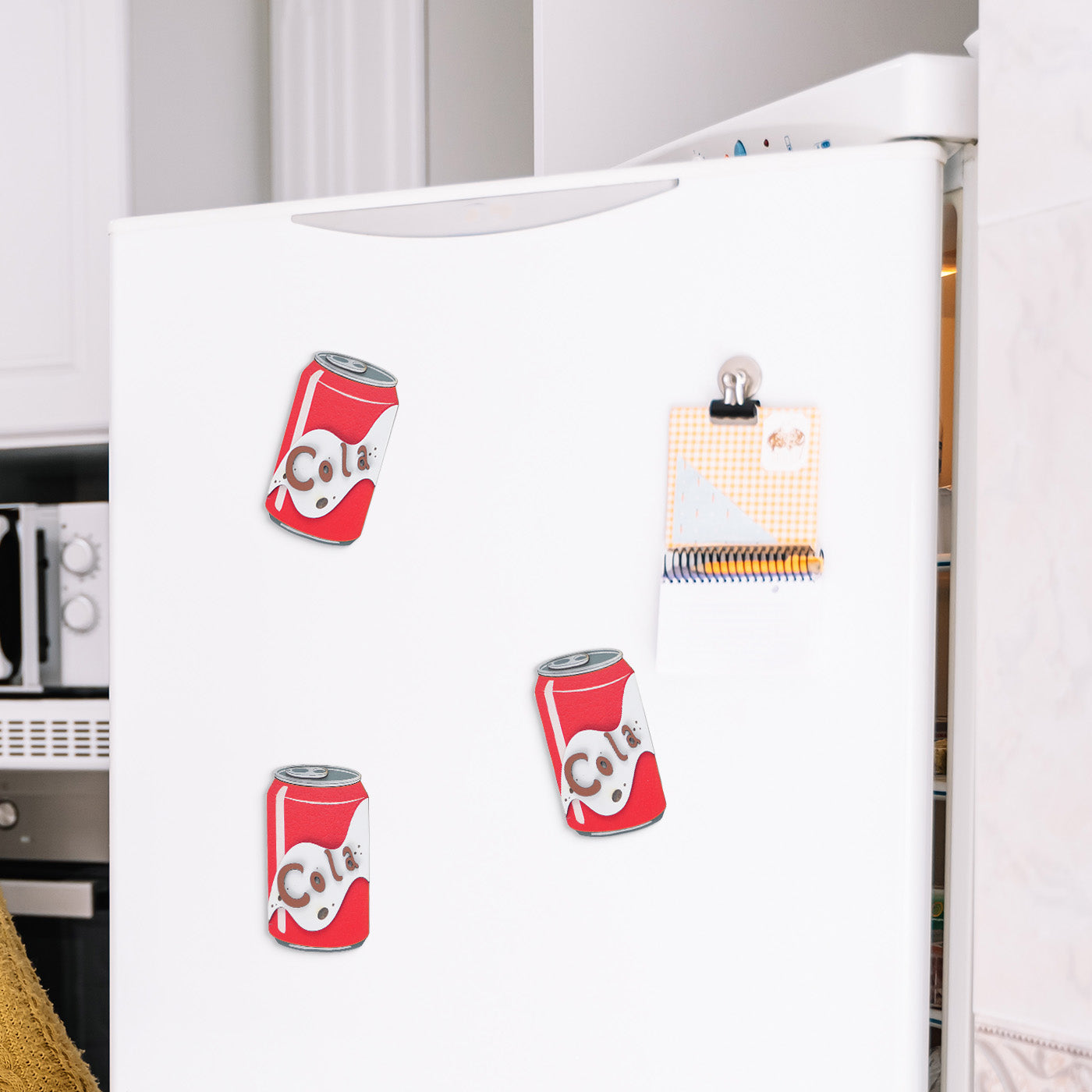 Wooden Cola Fridge Magnet