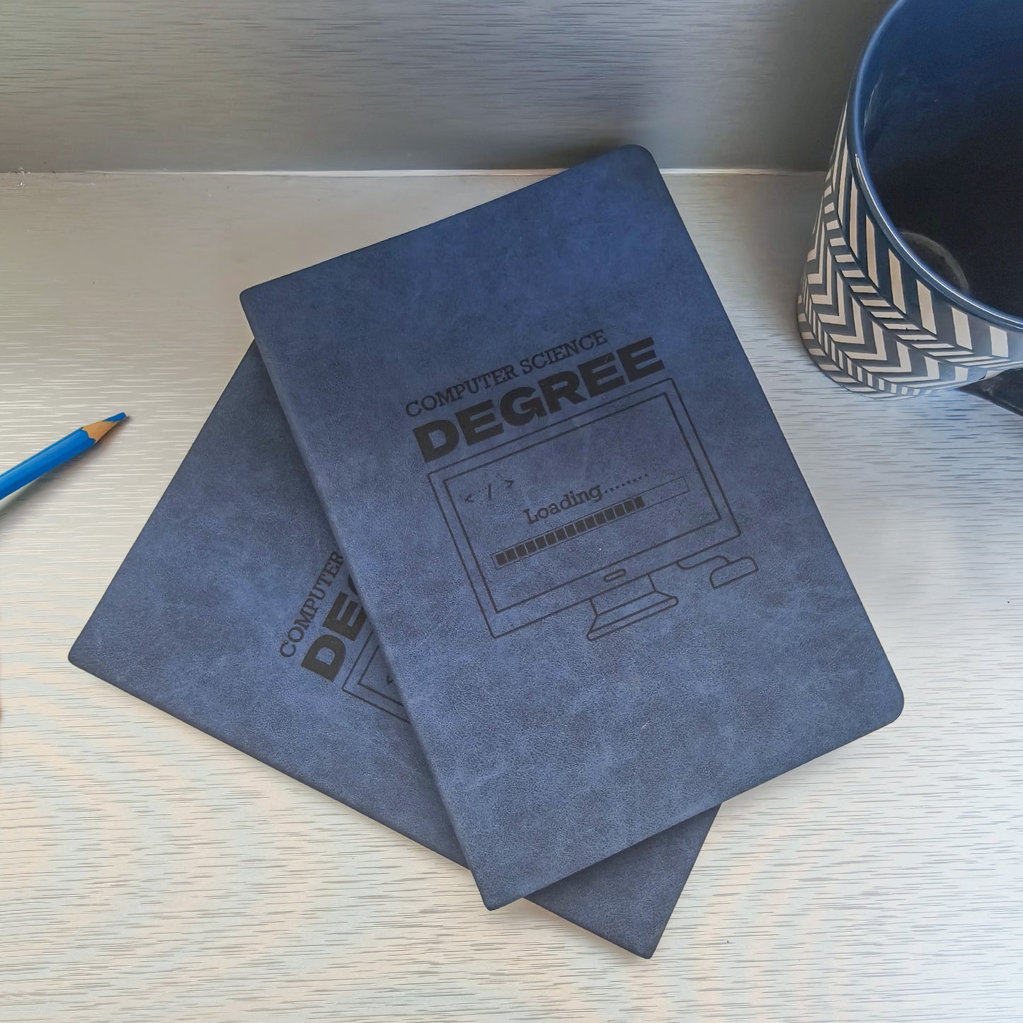 School Major Subject Notebook Pattern Engraving