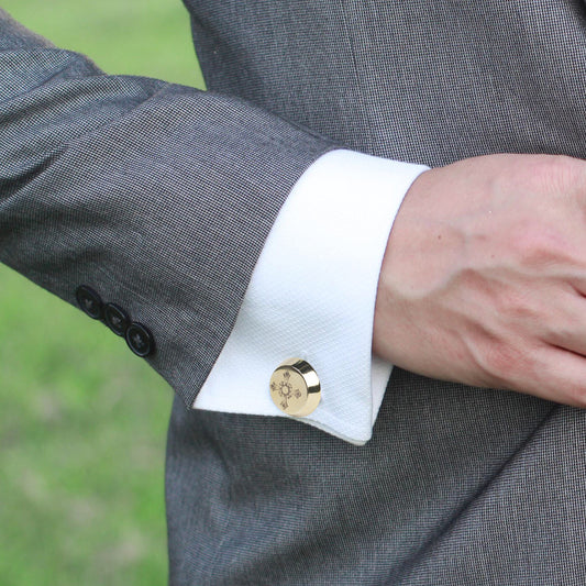Metal Cufflinks Engraving