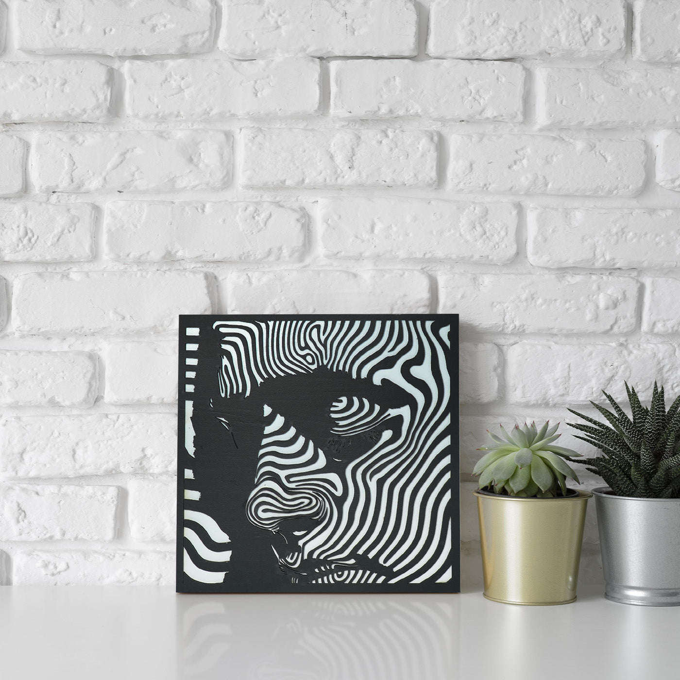 Visual Illusion Wall Painting