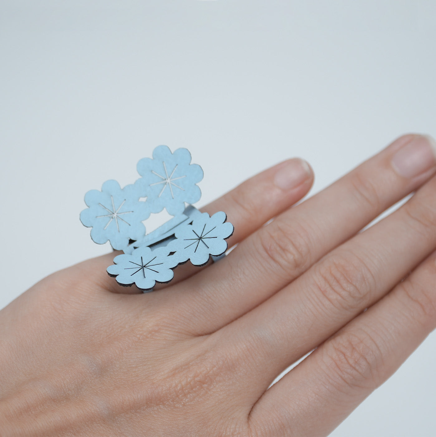 Leather Fold Out Ring