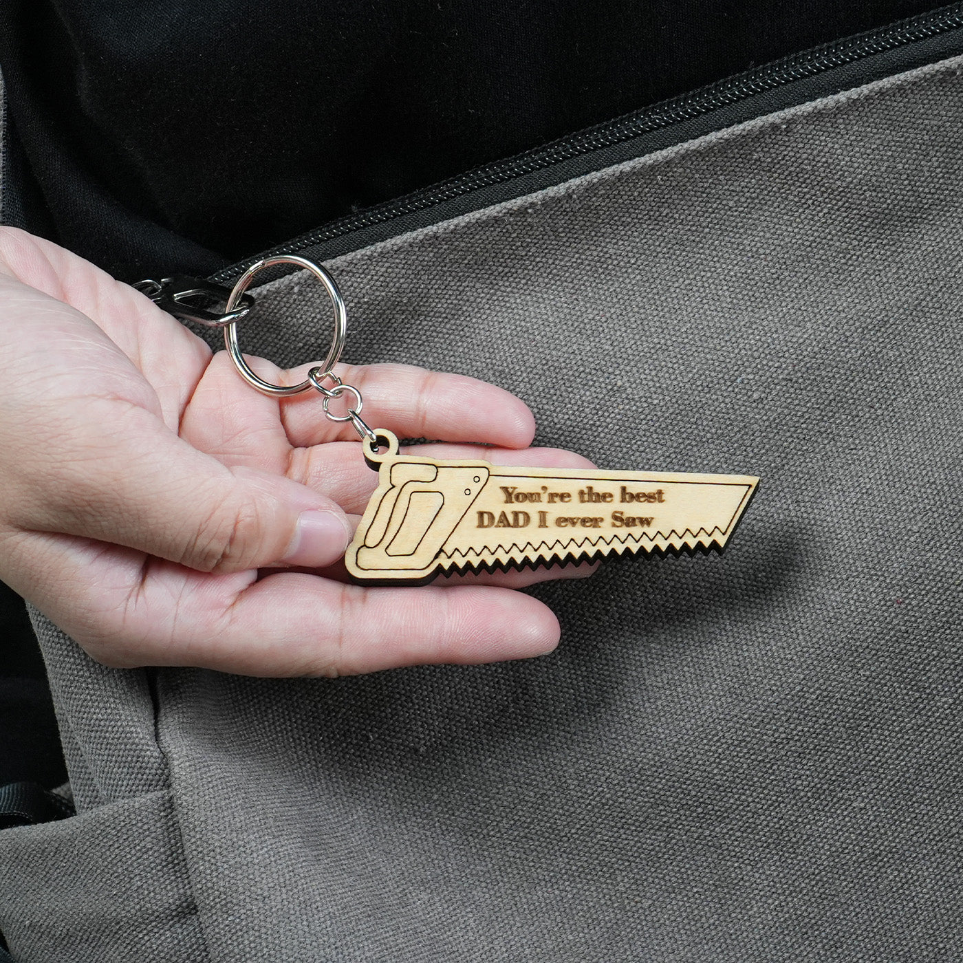 Fathers Day Keychain