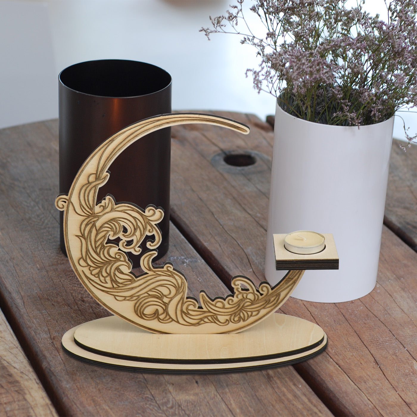 Moon Candle Stand