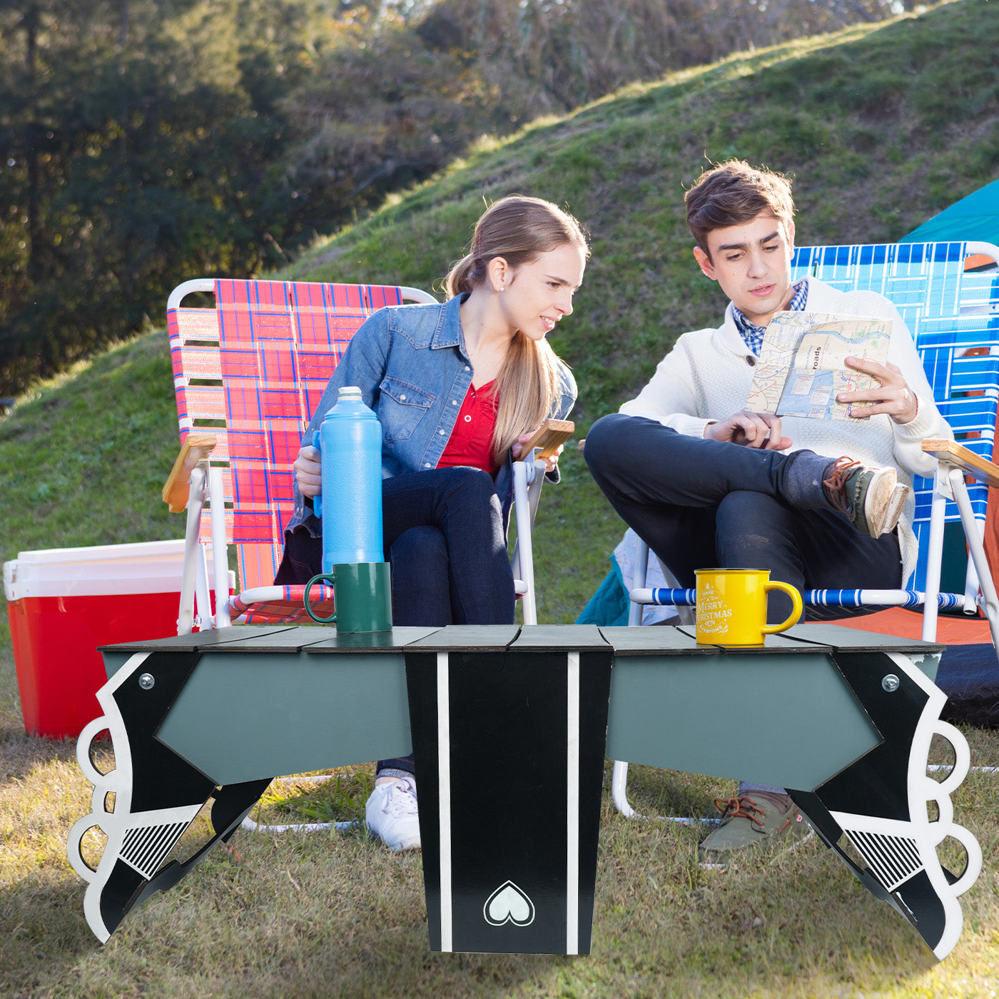 Folding Table Stool