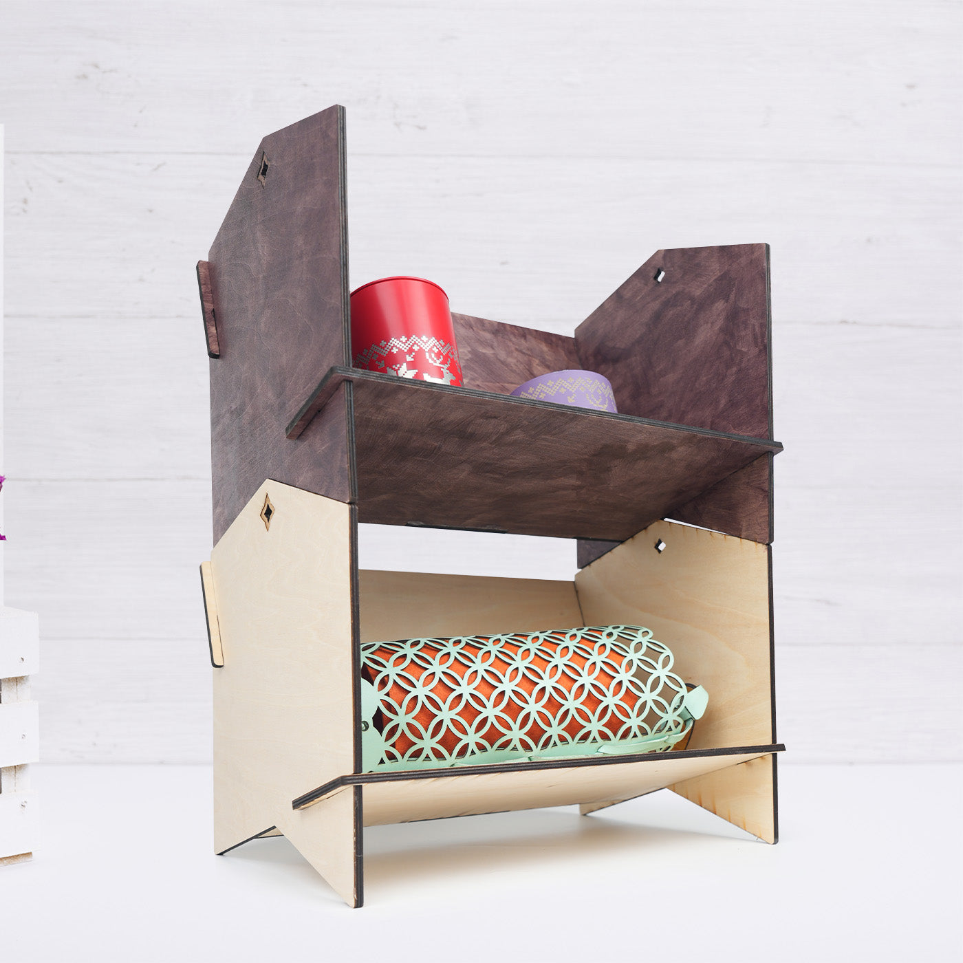 Stackable storage cabinets