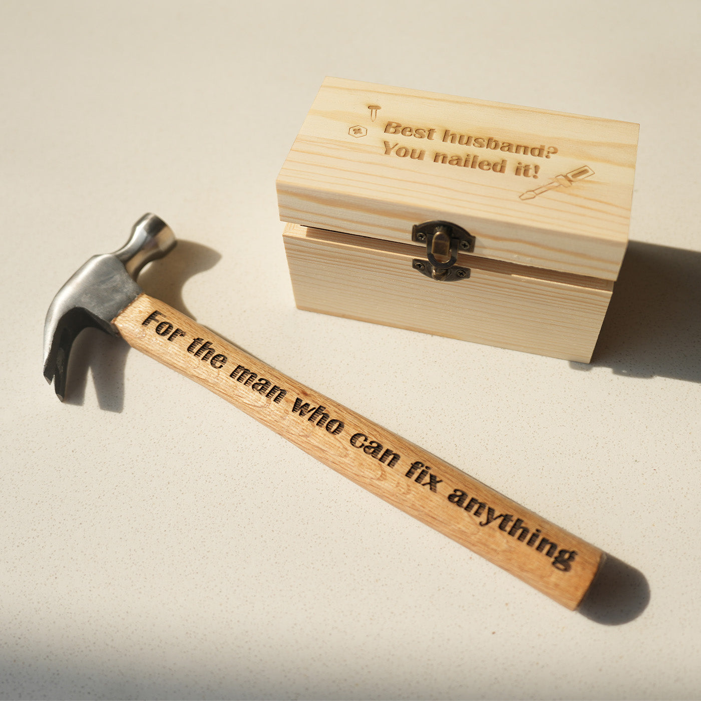 Valentine's Day Gift Hammer Engraving