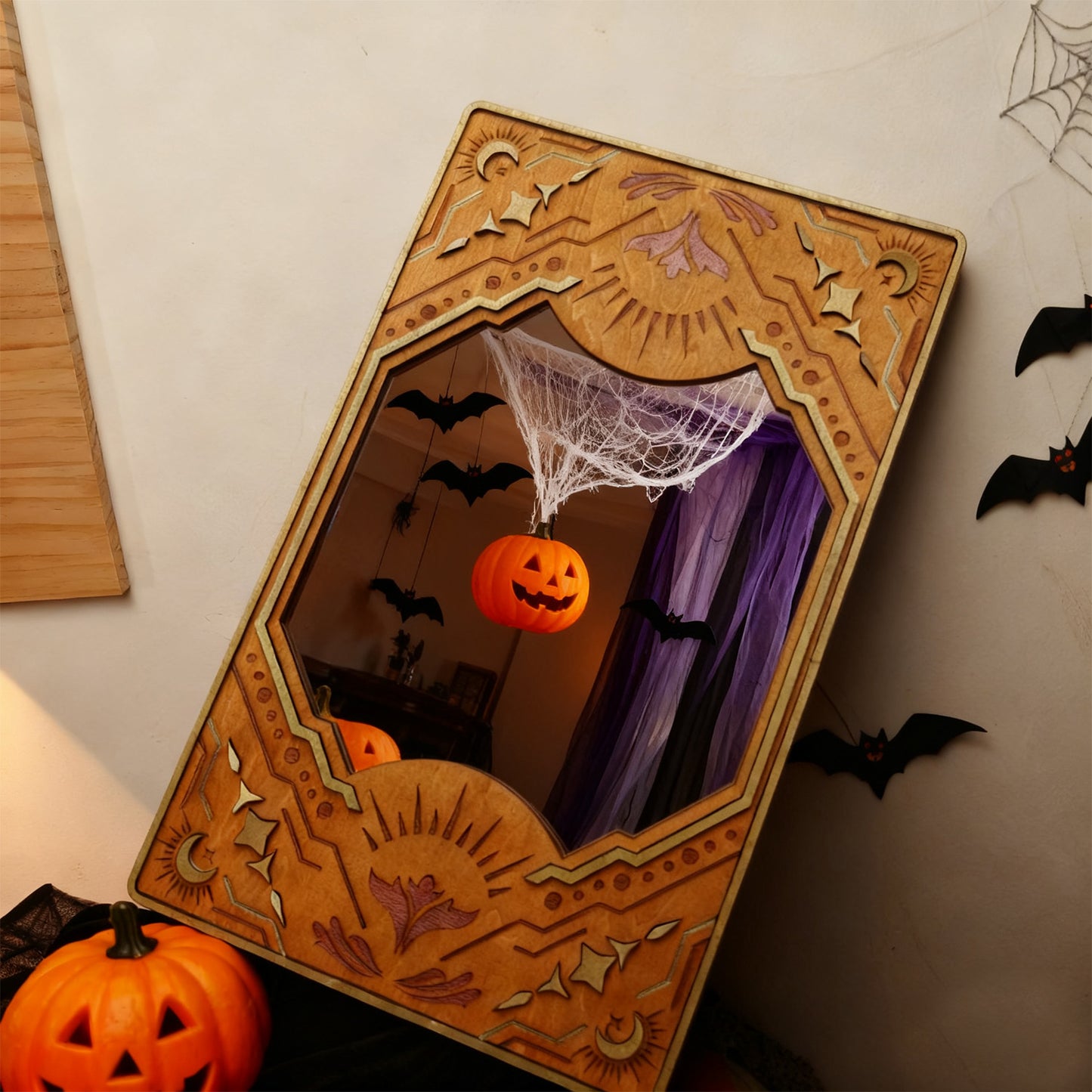 Halloween Tarot Card Magic Mirror