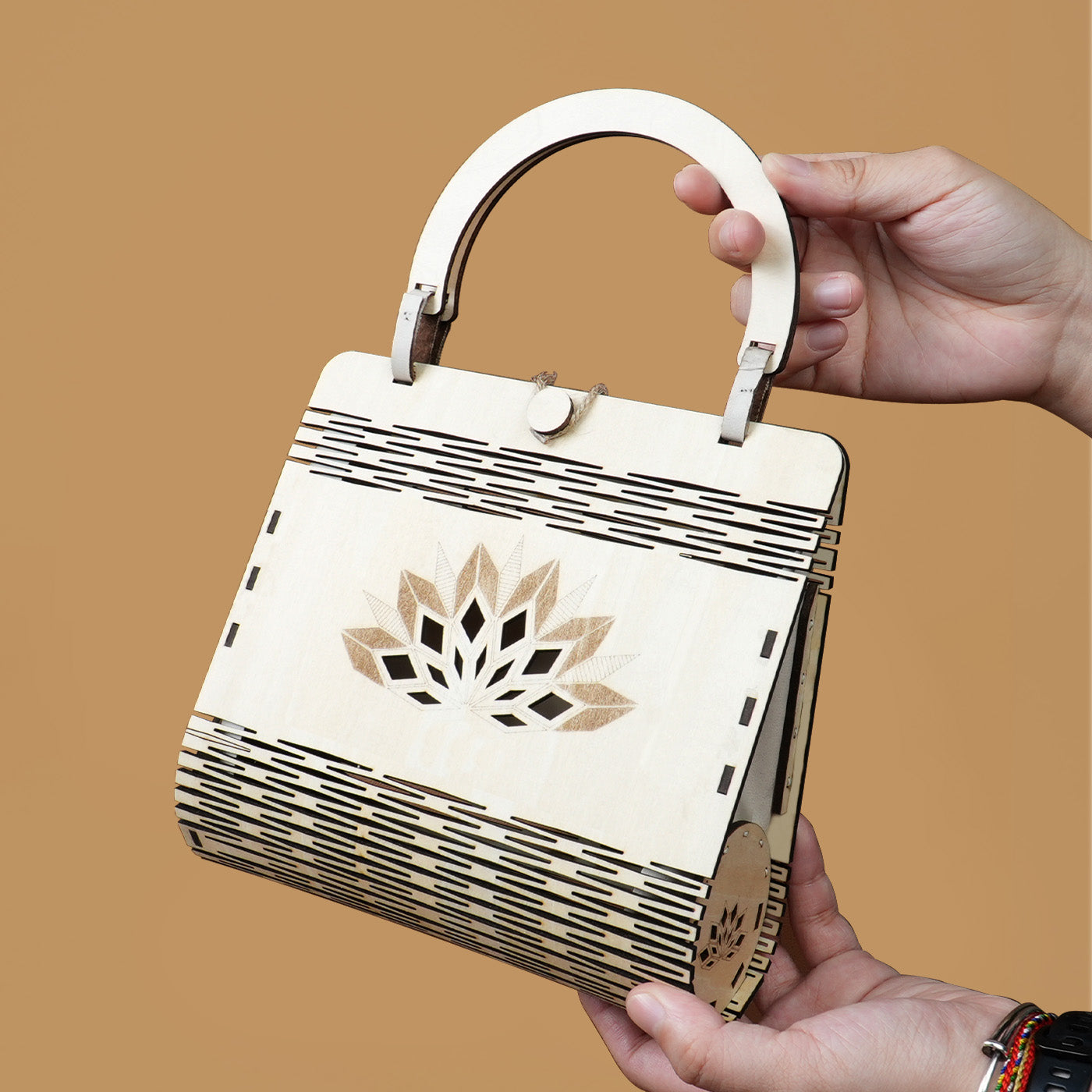 Wooden Handbag