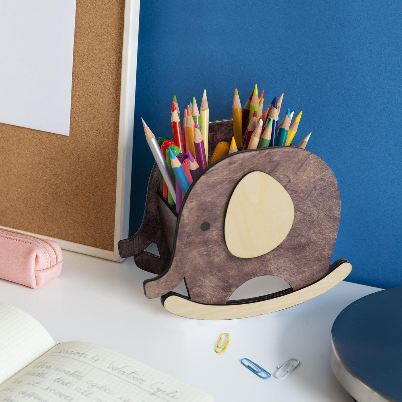 Elephant Rocking Pen Holder