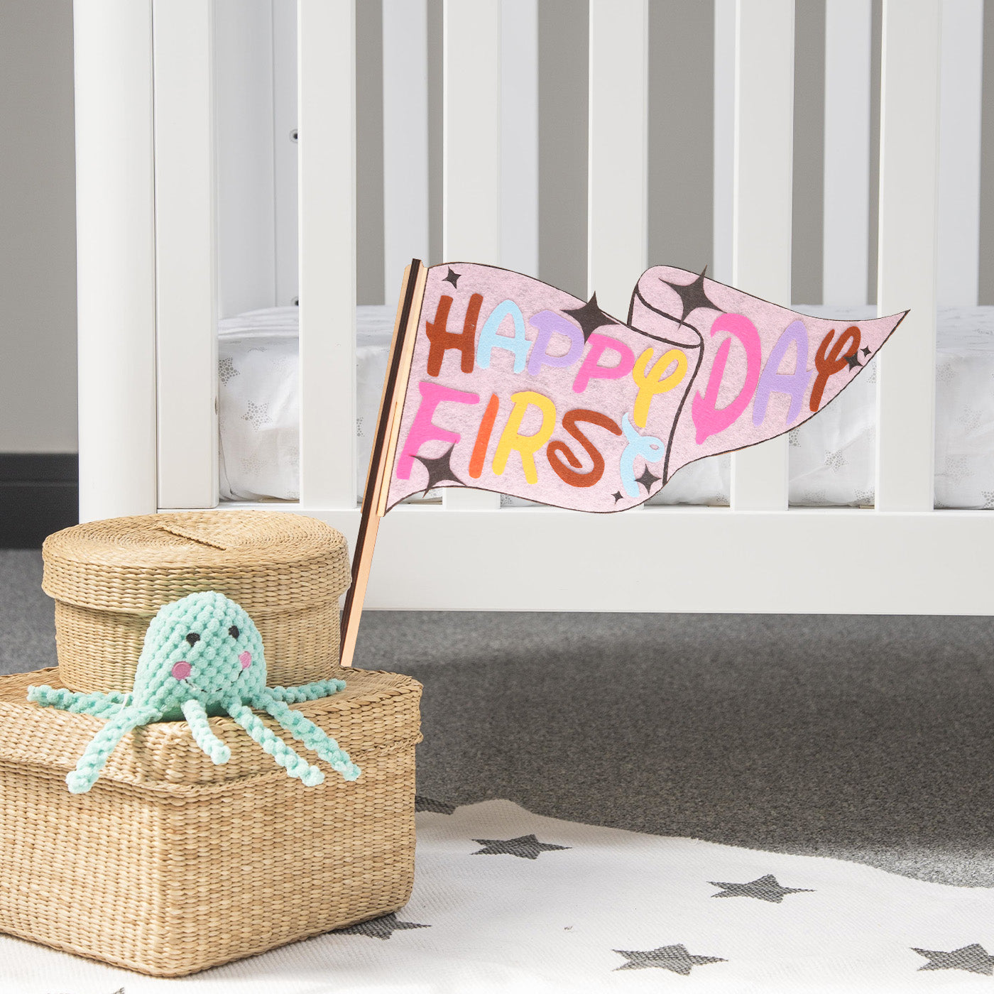 Happy First Day Decorative Ornament