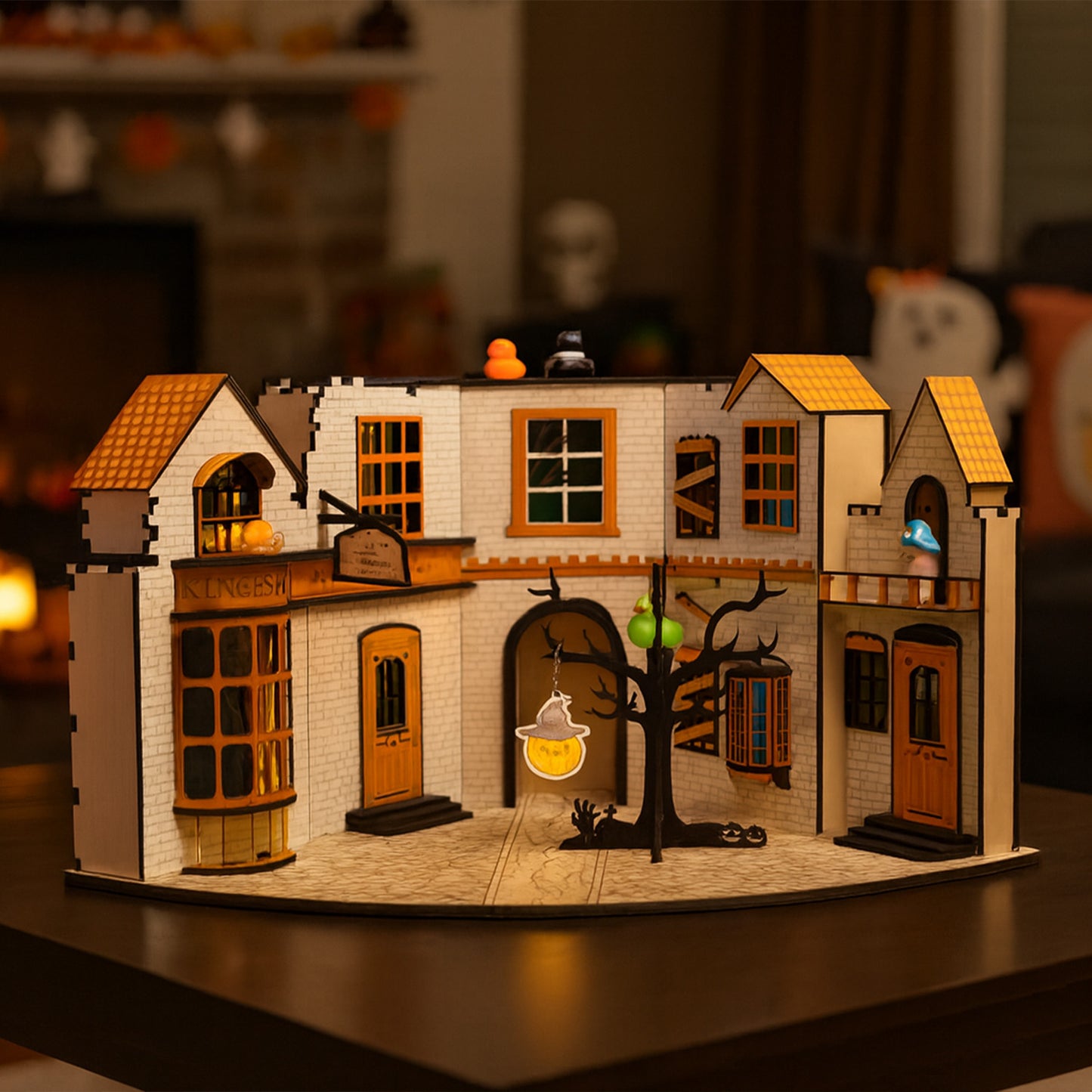 Halloween Town Square Model