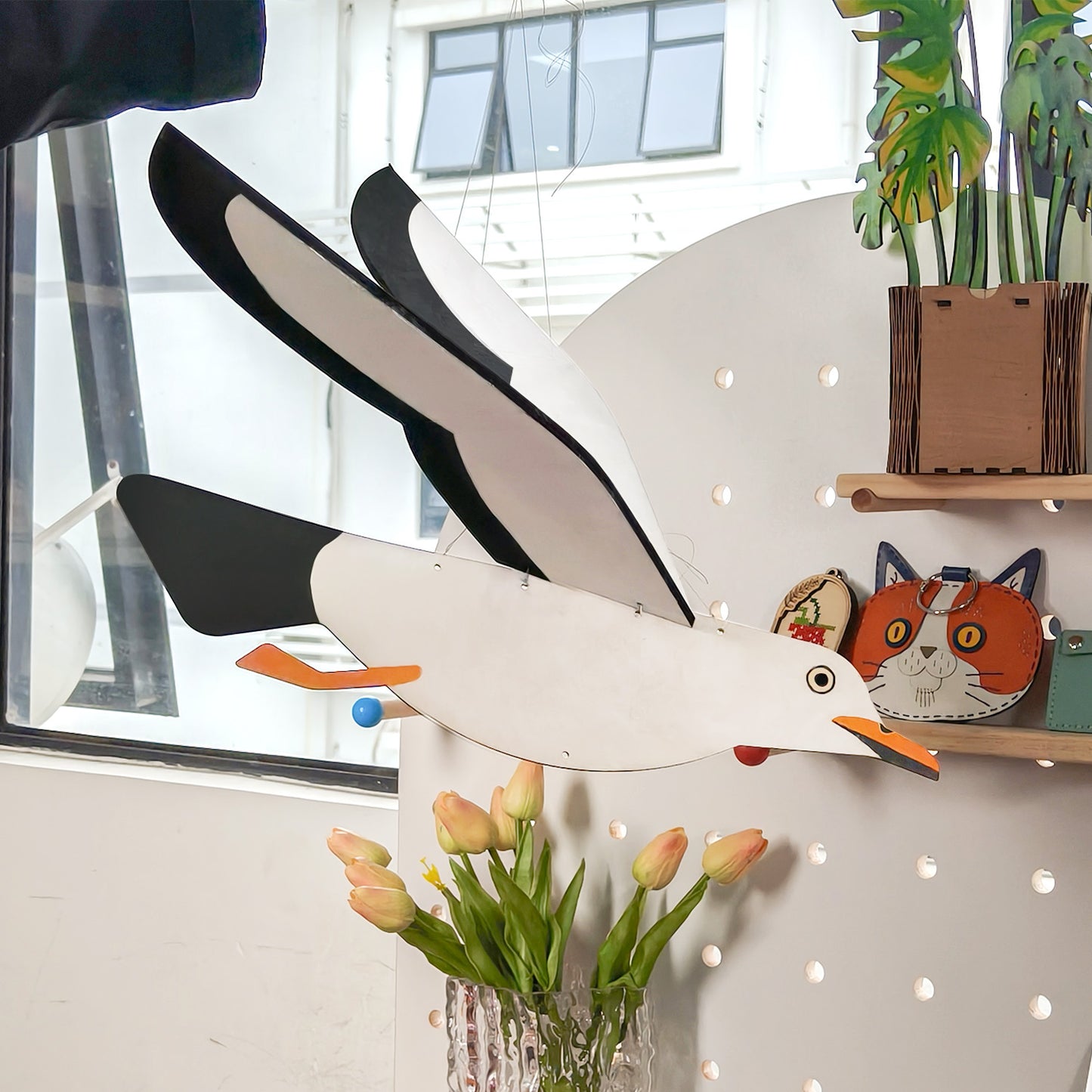 Seagull Hanging Mobile