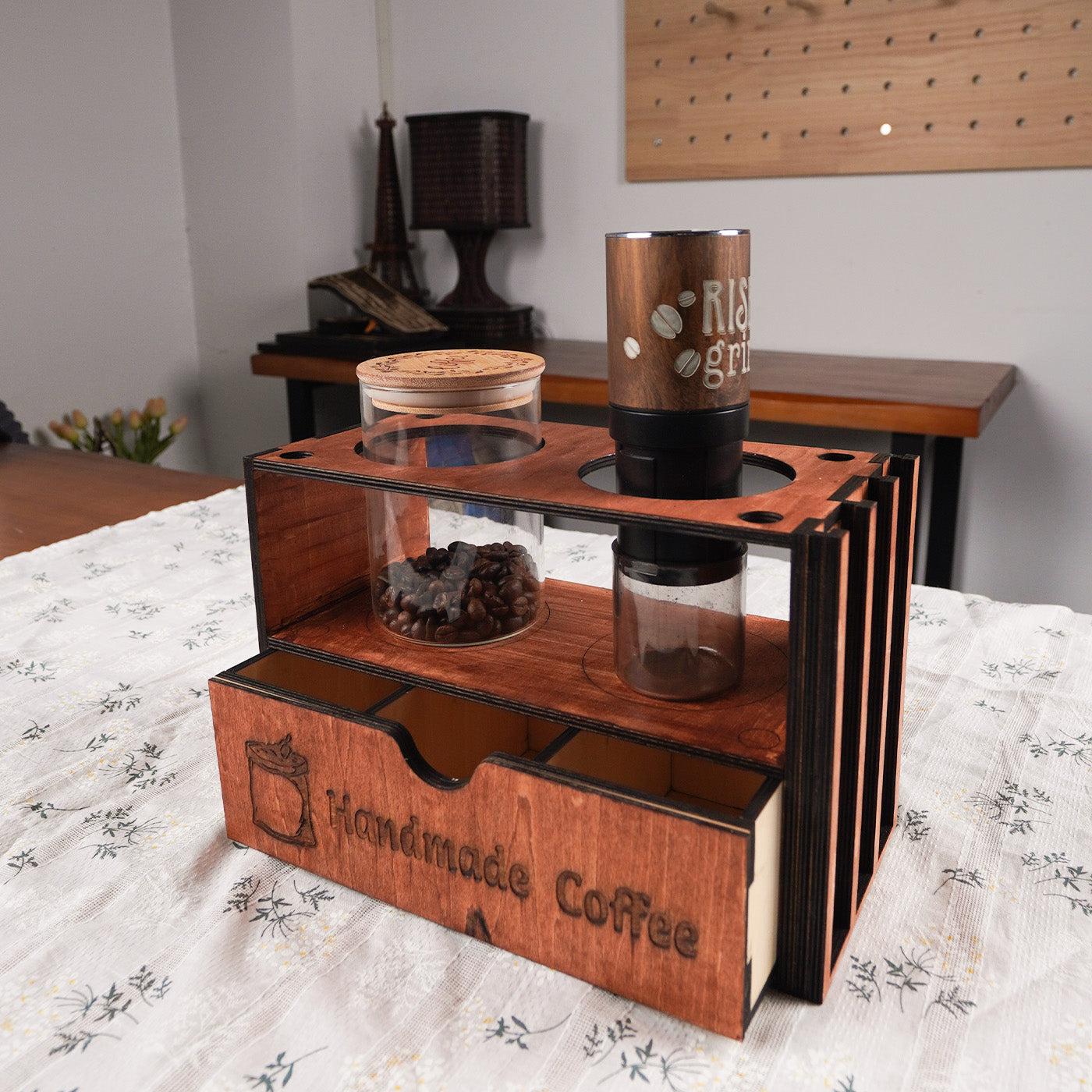 Pourover Coffee Equipment Rack
