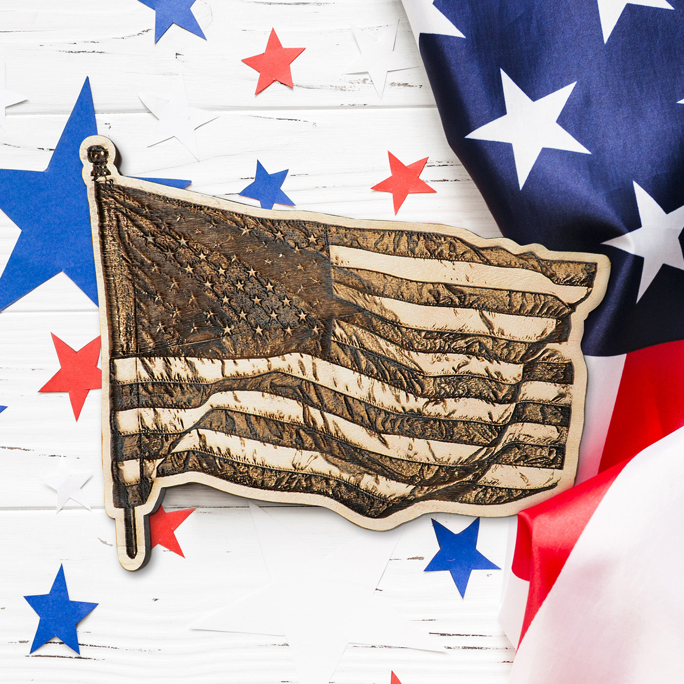 Indepedence Day Relief - American Flag