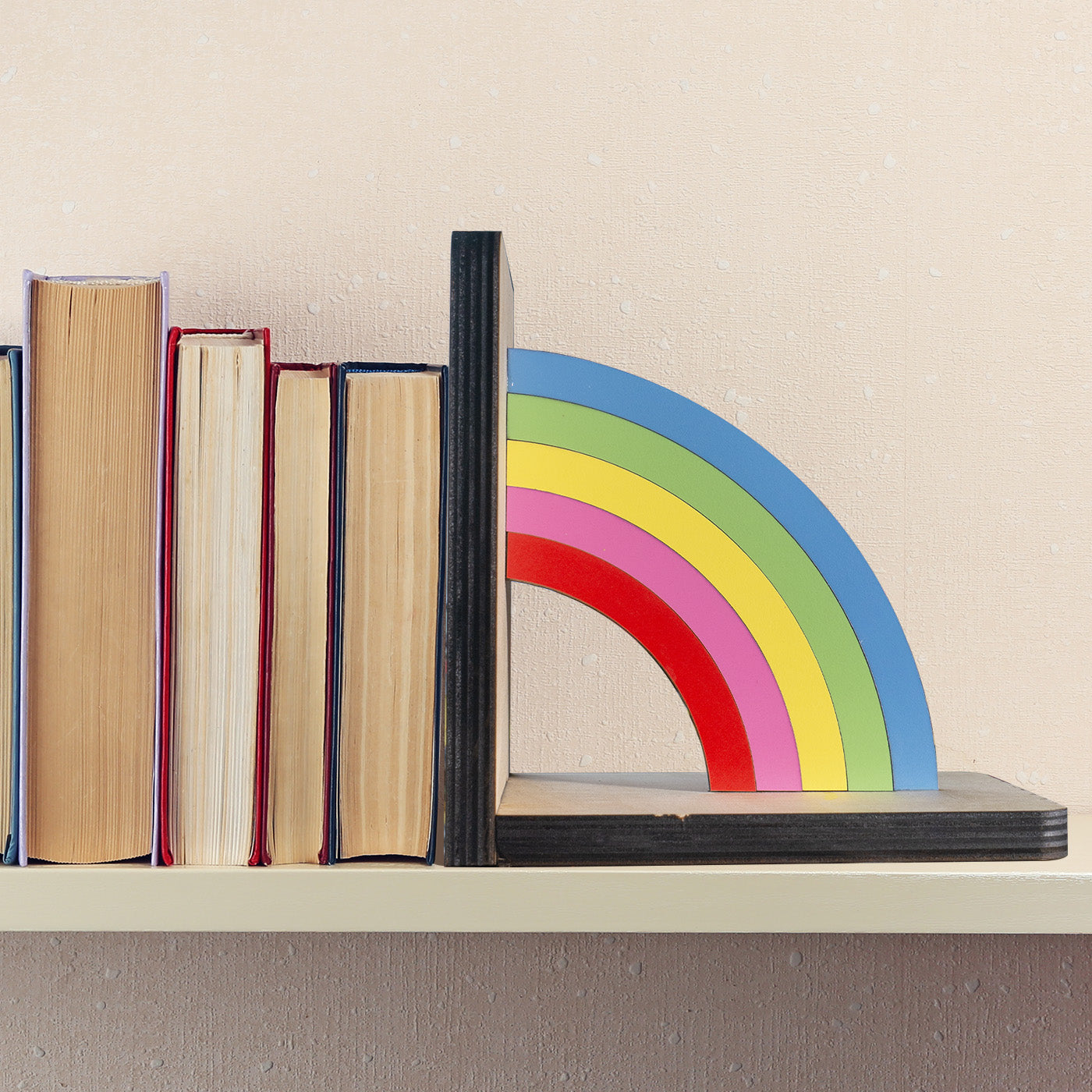 Rainbow Bookends