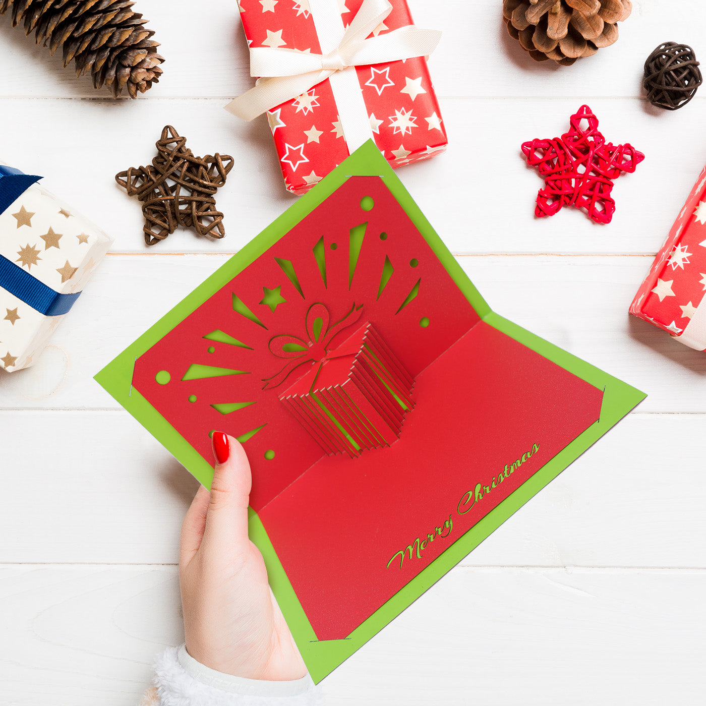 Christmas Gift Pop-up Card