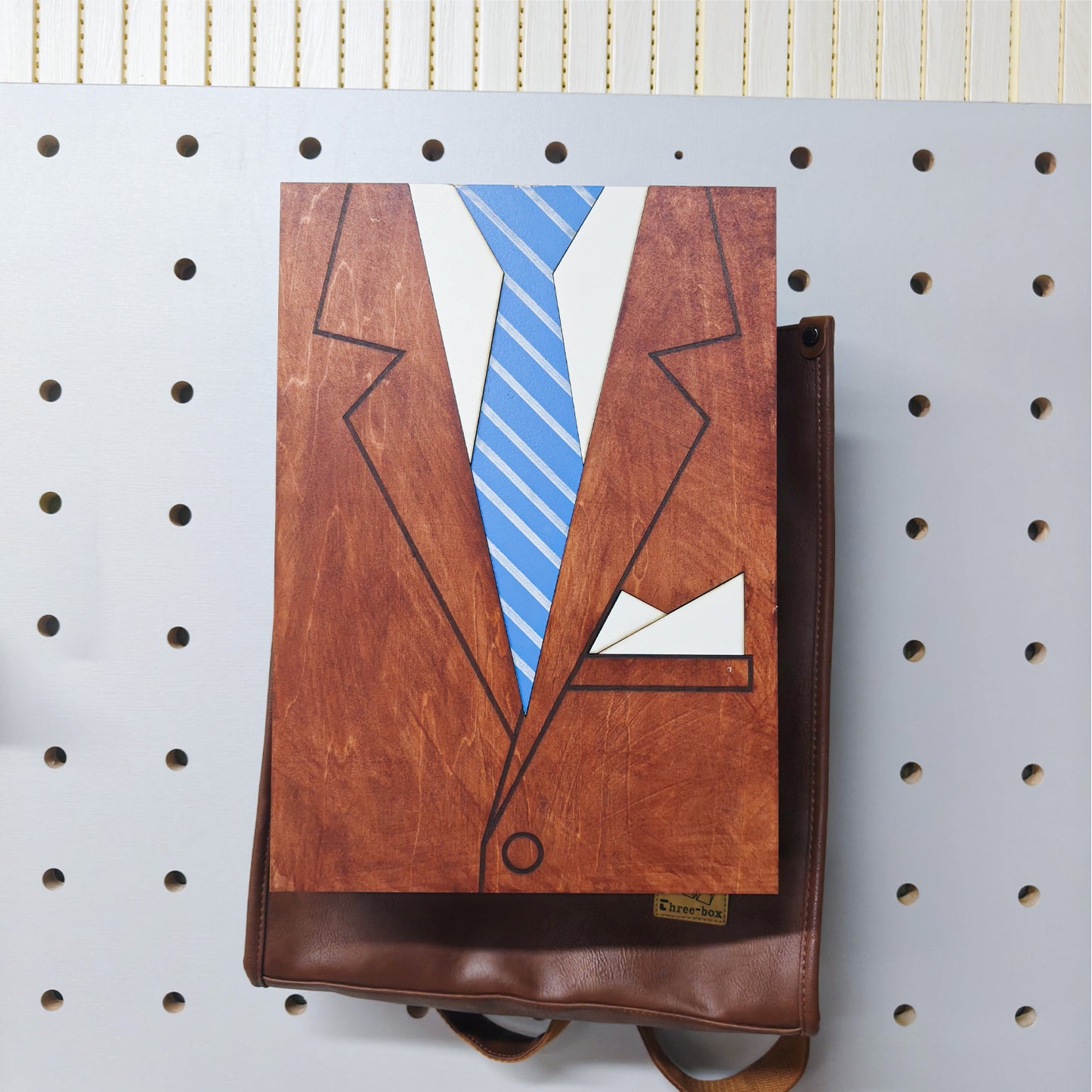 Suit wooden shoe box gift box
