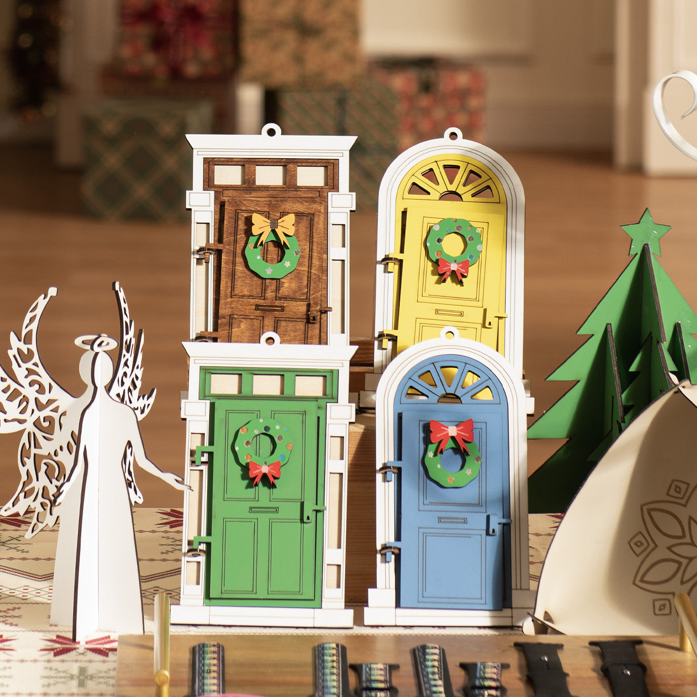 Christmas Tree Door Decoration Ornaments