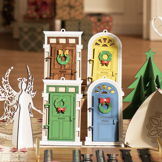 Christmas Tree Door Decoration Ornaments