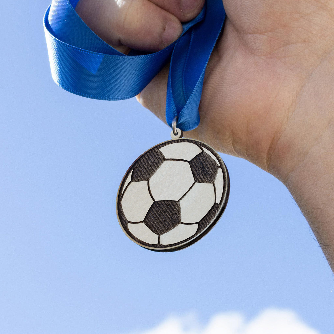 Wooden Ball Keychain