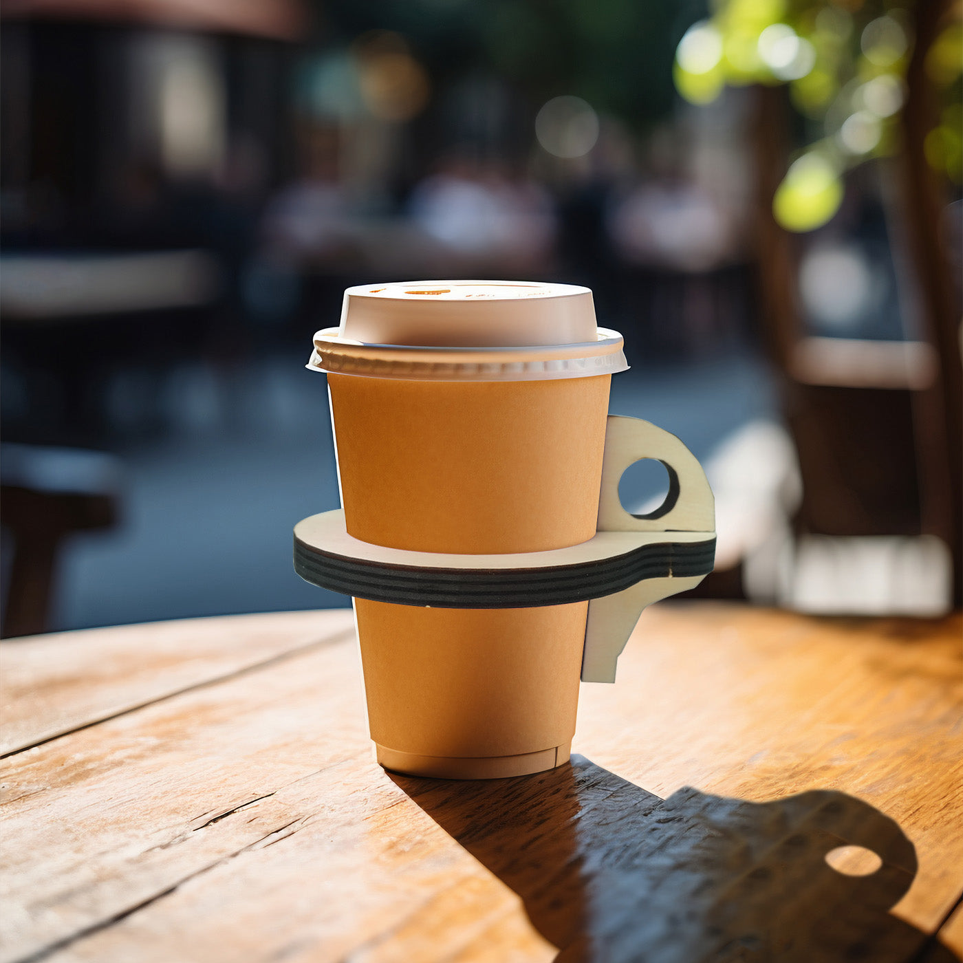 Wooden Coffee Sleeve
