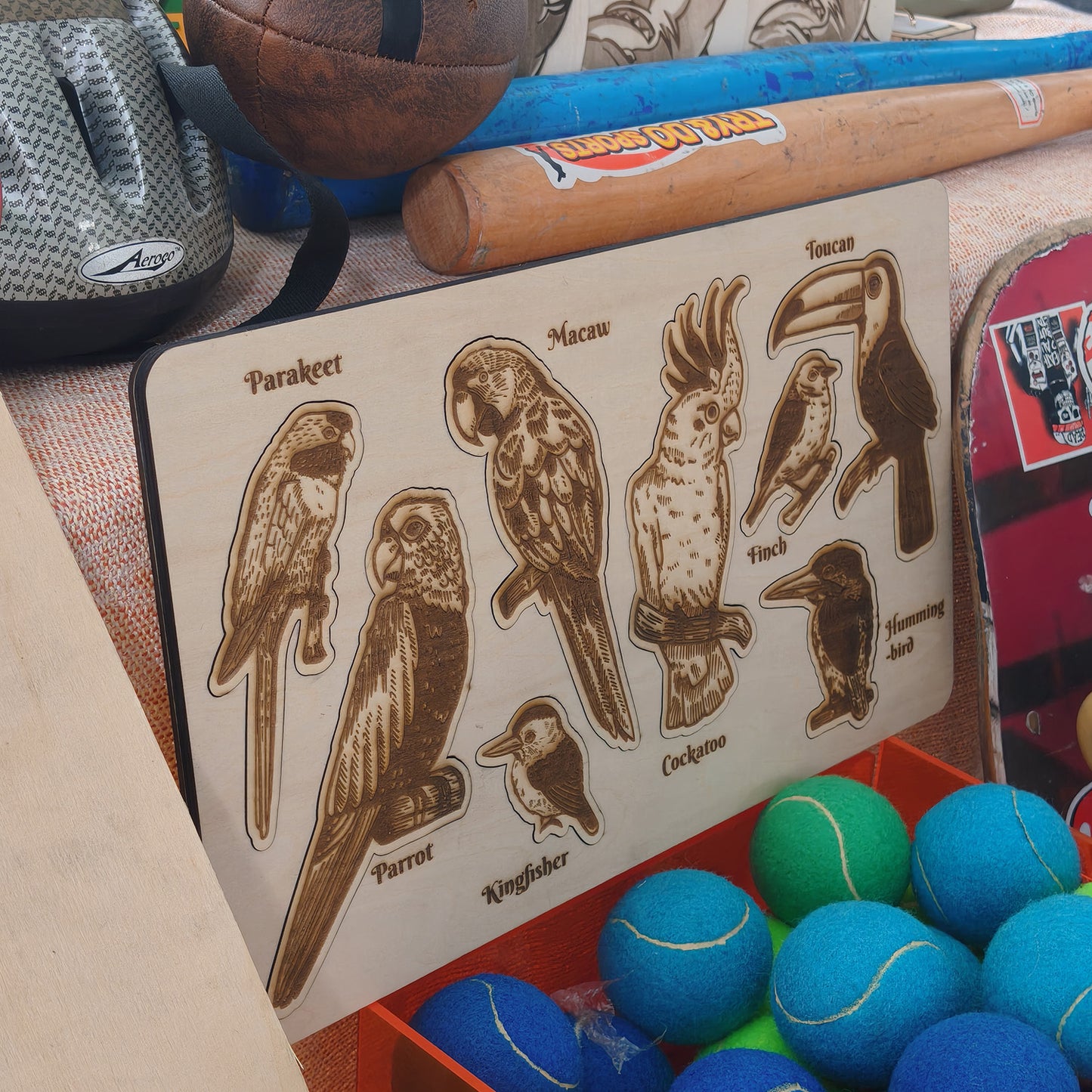 Bird Species Educational Puzzle