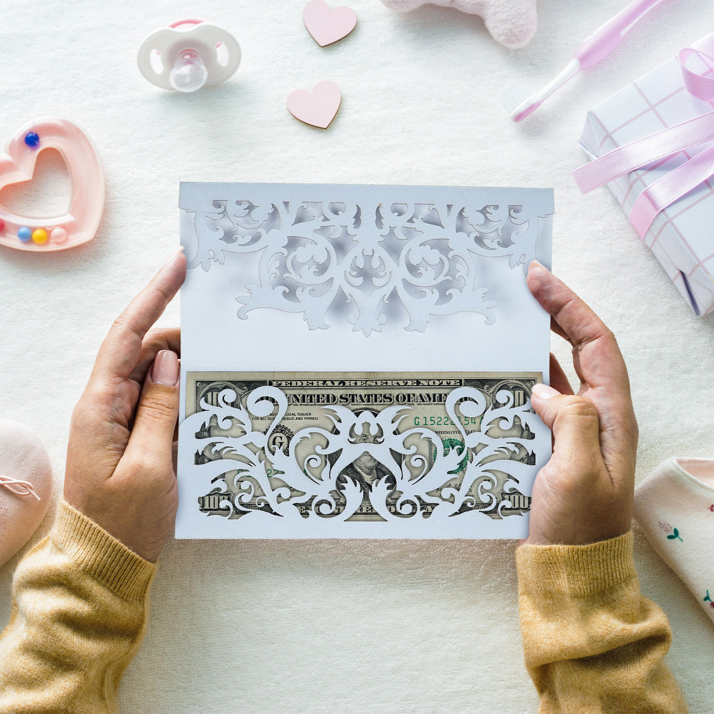 Mothers Day Cash Giving Envelope Card02