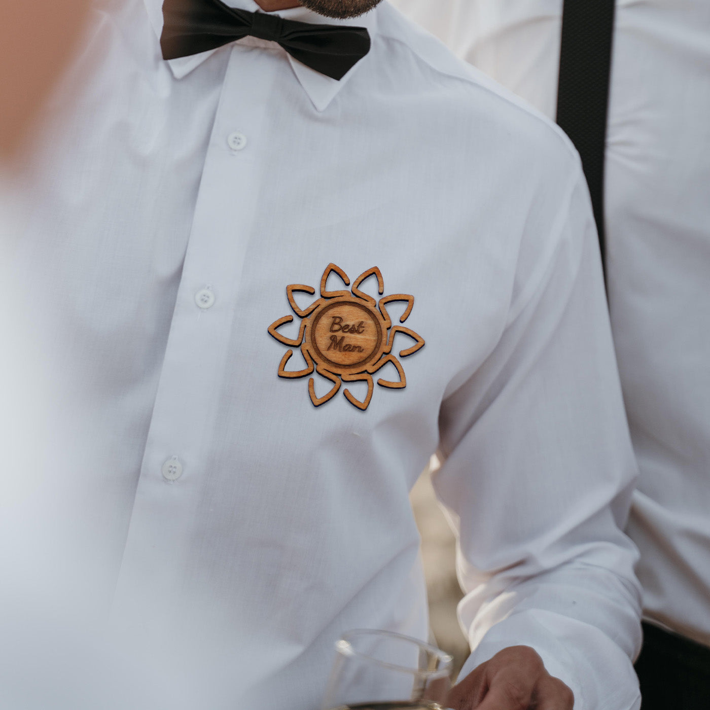 Wedding Groomsmen Name Tag01