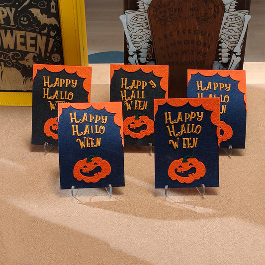 Halloween Craft Felt Greeting Card