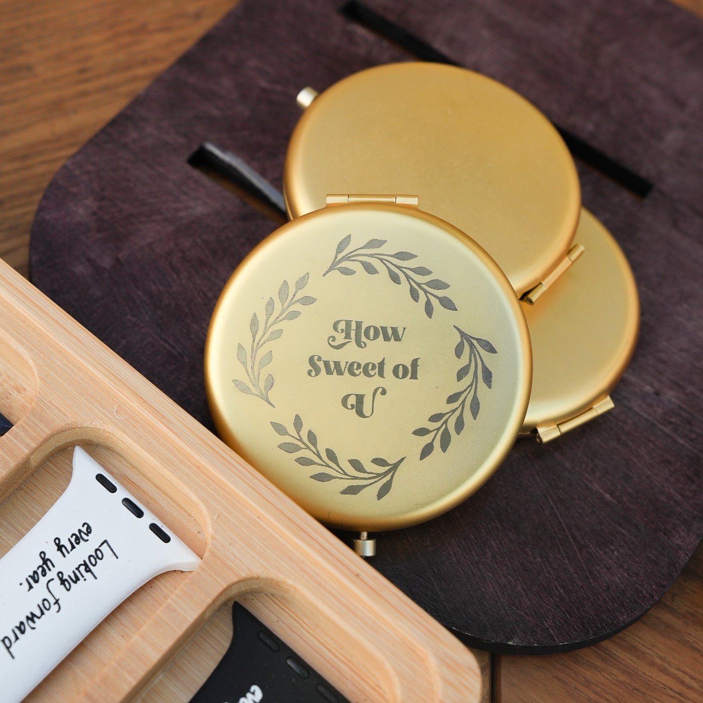 Valentine's Day Metal Pocket Watch Engraving