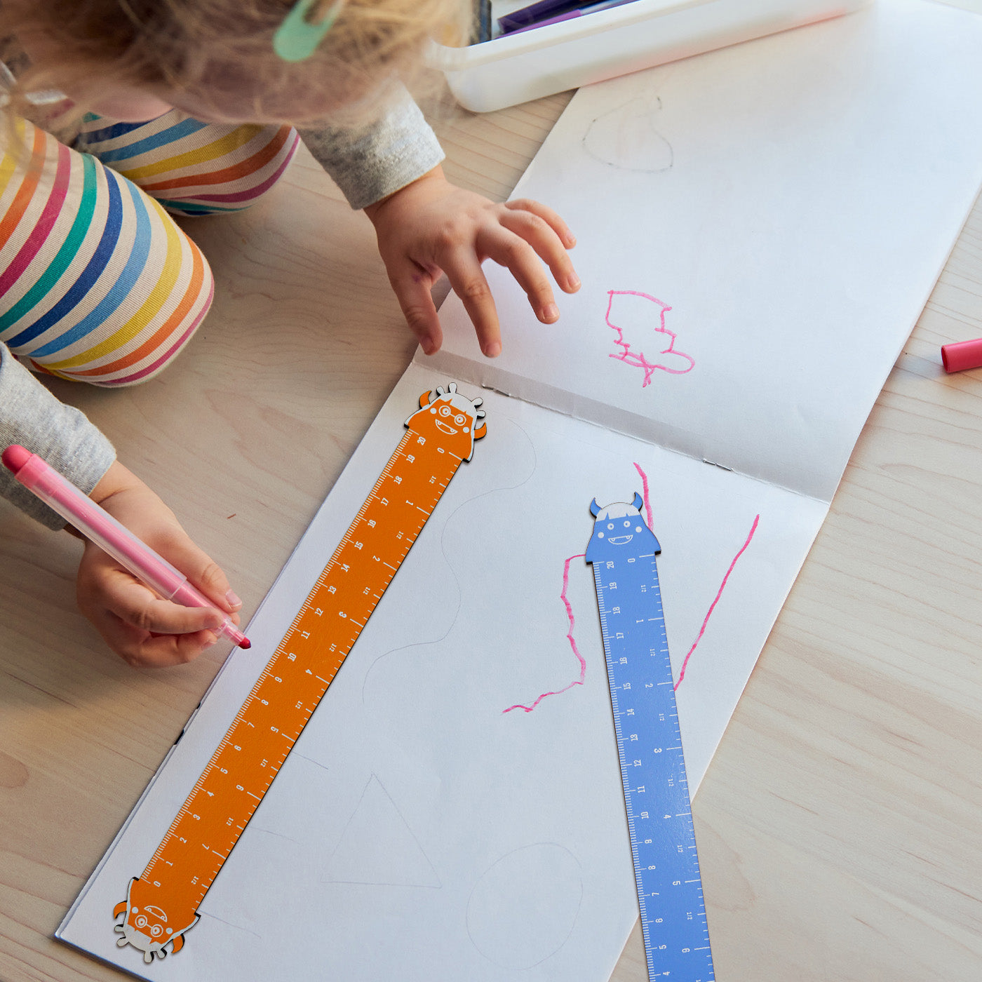 Wooden Monster Ruler