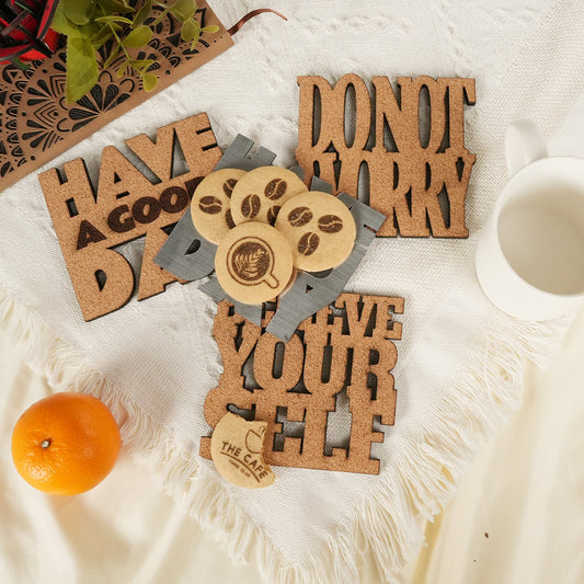 Inspirational Cork Coasters