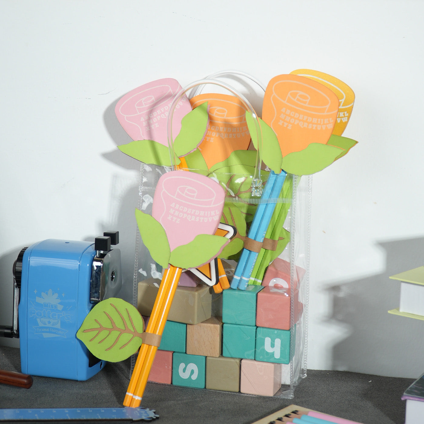 Paper Stationery Flowers