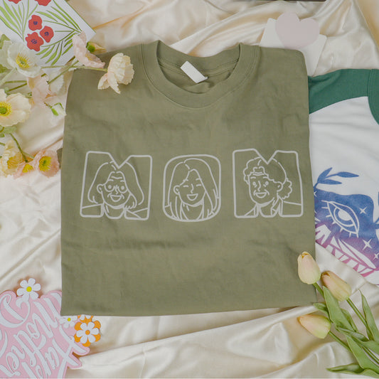Mother's Day T-shirt engraving