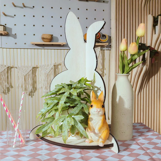 Easter Bunny Desk Corner Stand