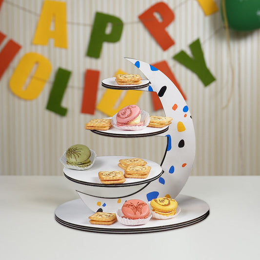 High Tea Cocktail Canape Wooden Stand