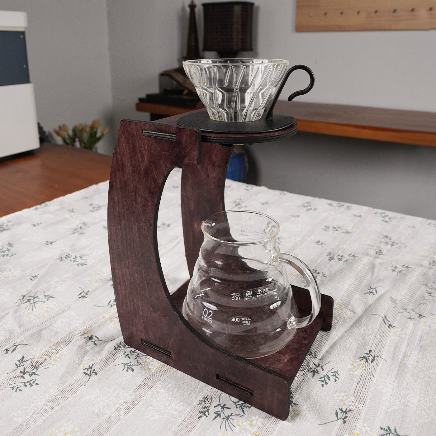 Wooden Coffee Filter Holder