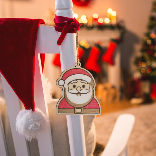 Christmas wooden cute ornaments