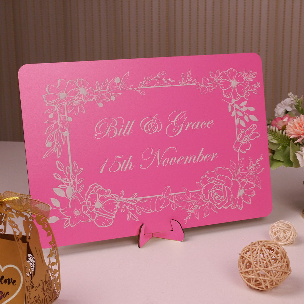 Wedding Sign Stand