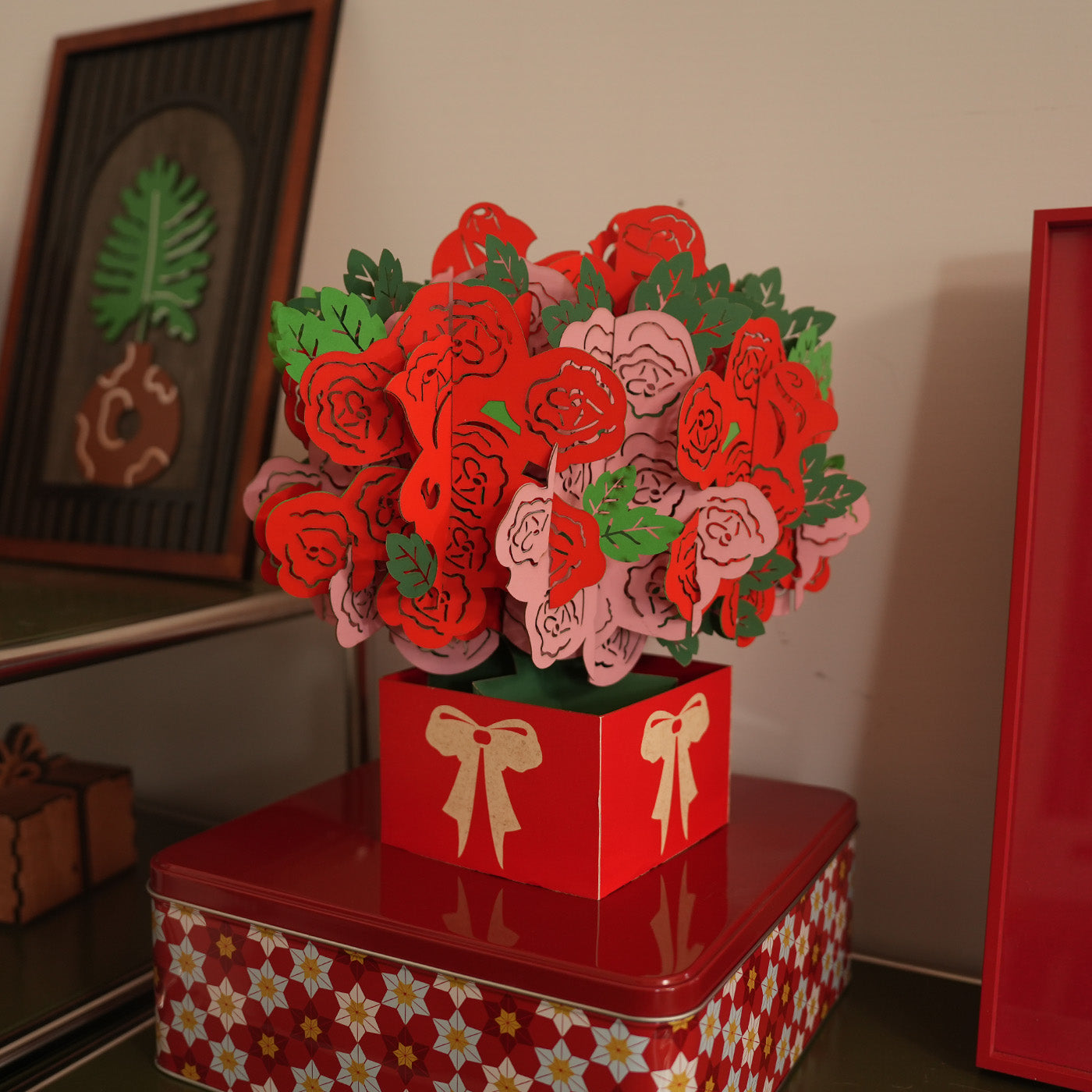 Paper Flower Bouquet Arrangement