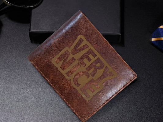 Engraved Leather Wallet 10