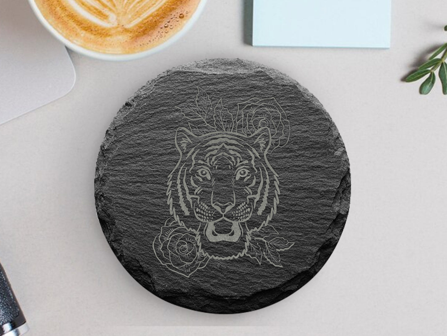 Slate Coaster 06
