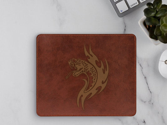 Mouse Pad 09 with a snake