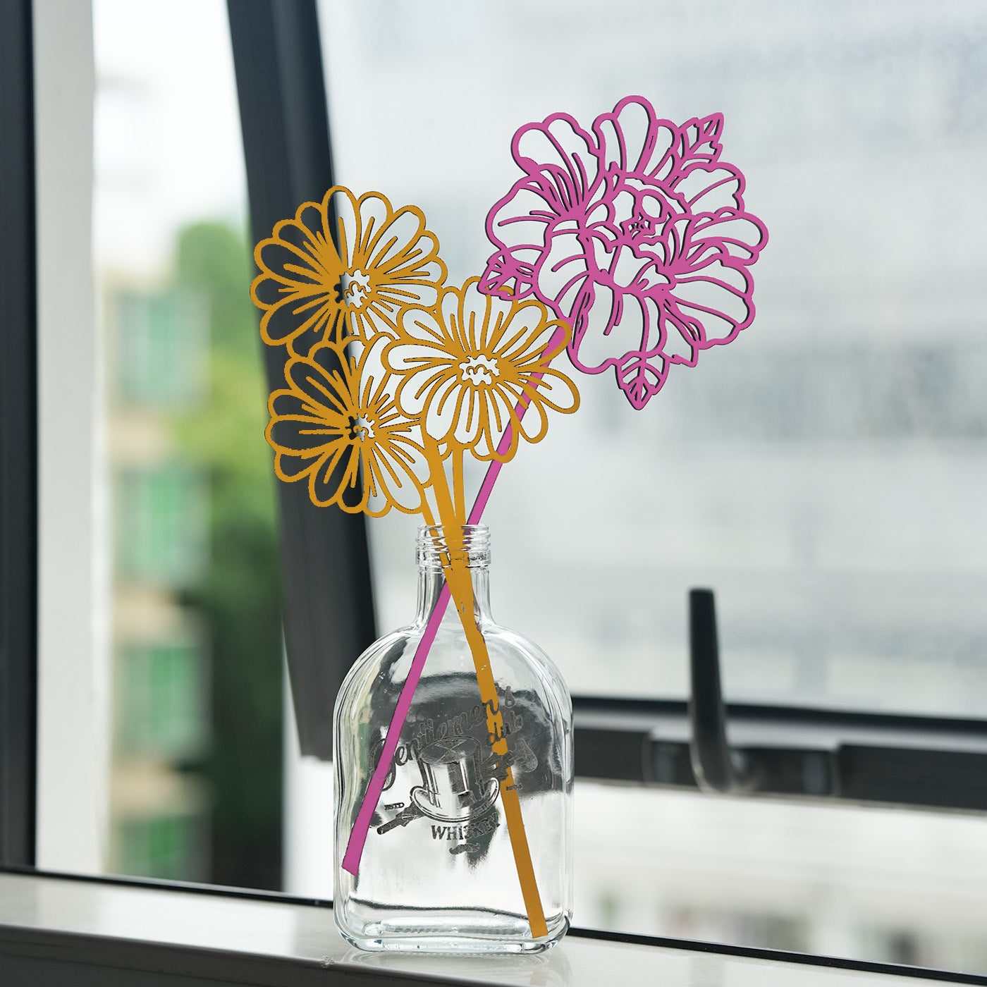 Wooden Flower Bouquet