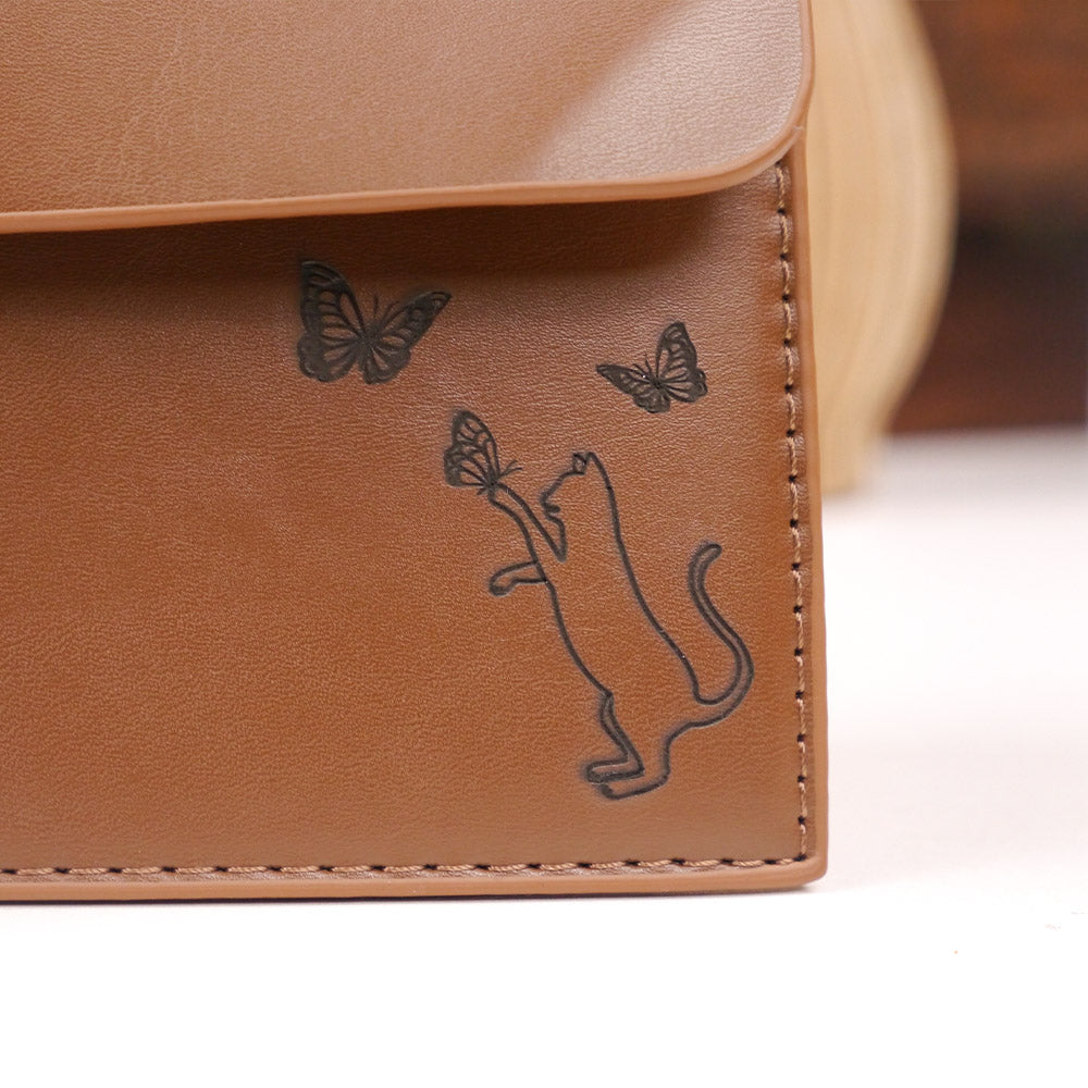 Cat Butterfly Engraving