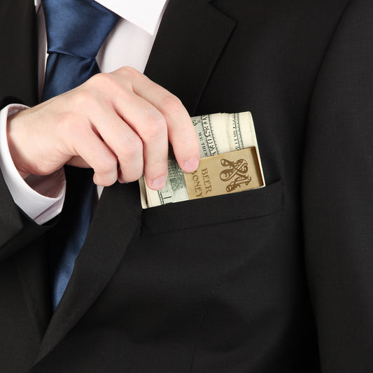 Metal Money Clip Engraving