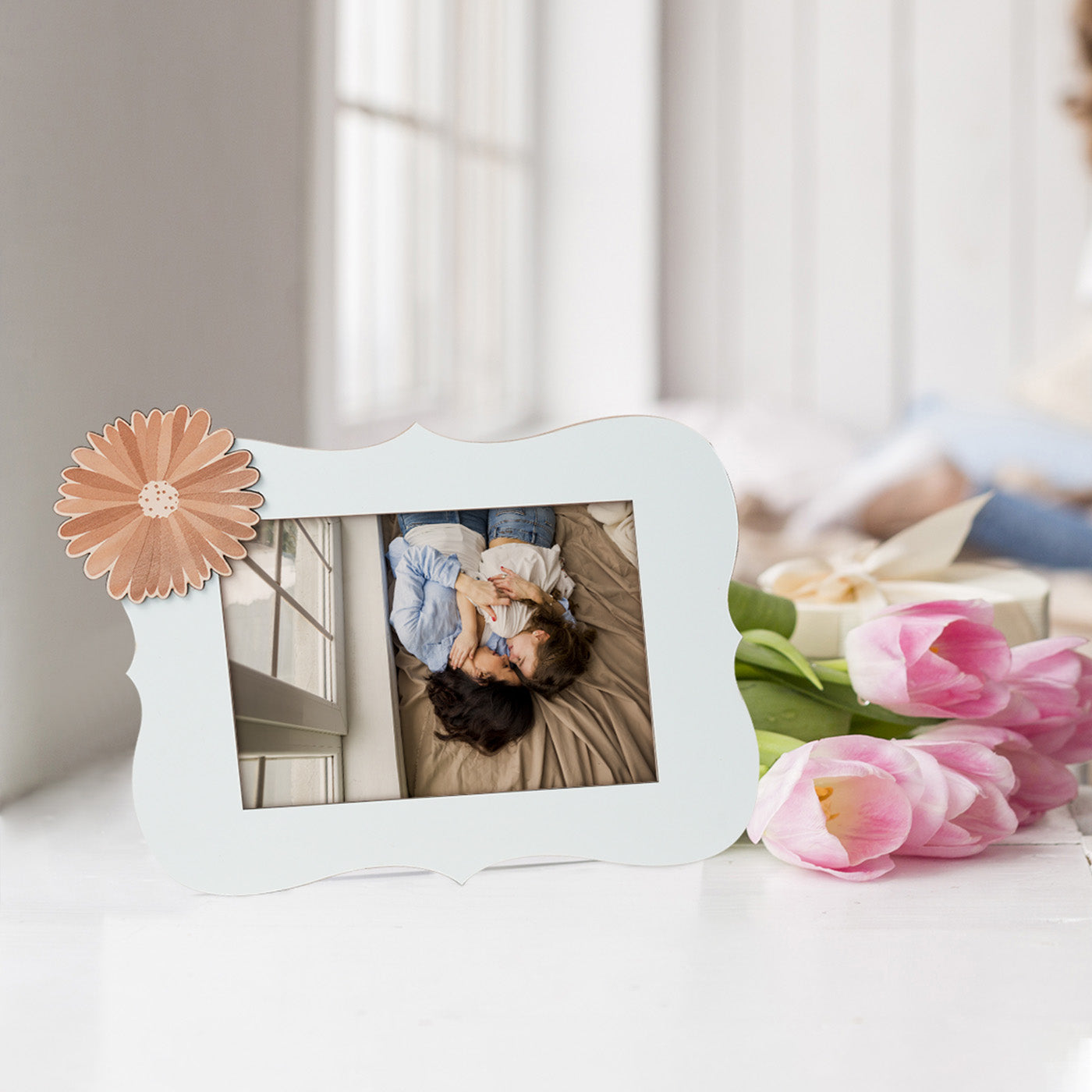Mothers Day Floral Photo Frame