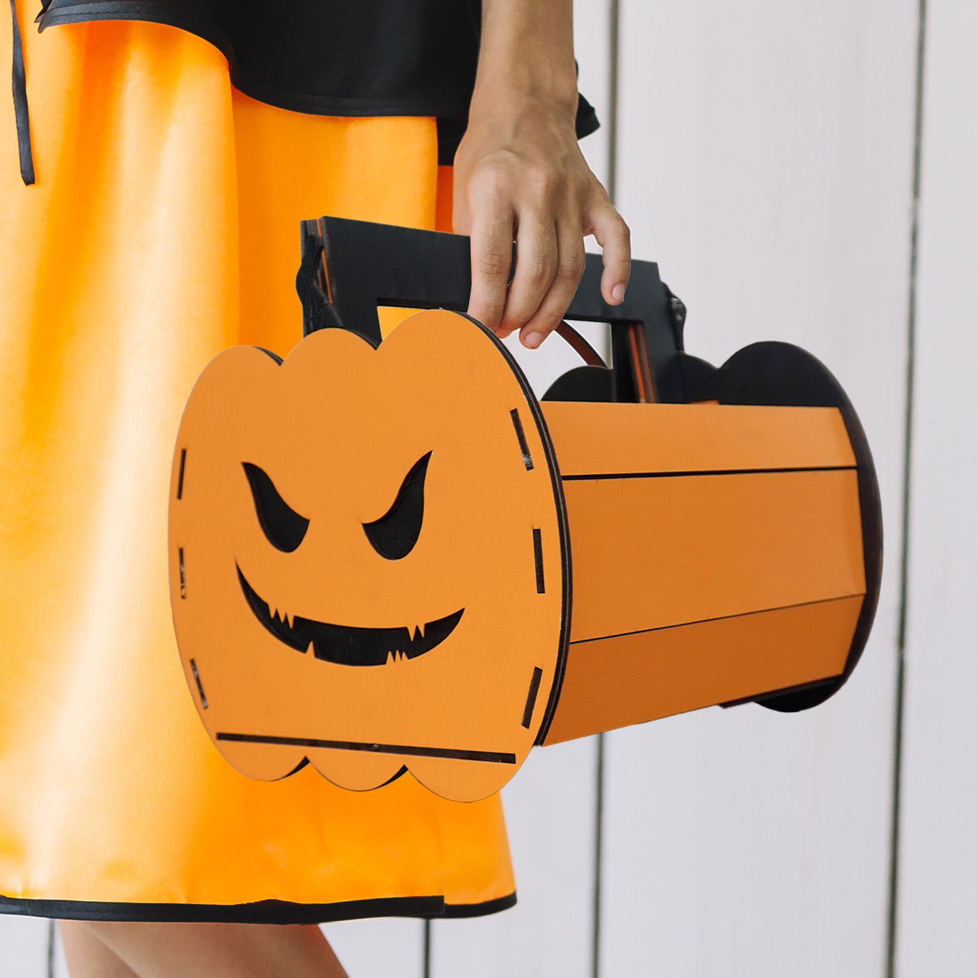 Halloween Pumpkin Basket